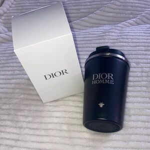 Dior Homme Black Insulated Tumbler NEW